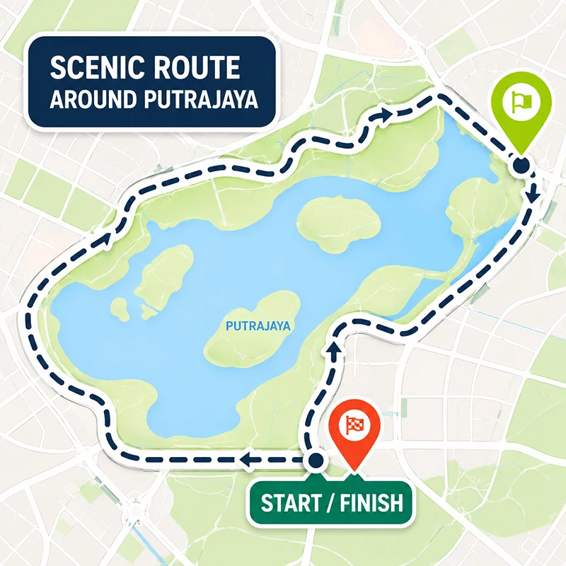 putrajaya map